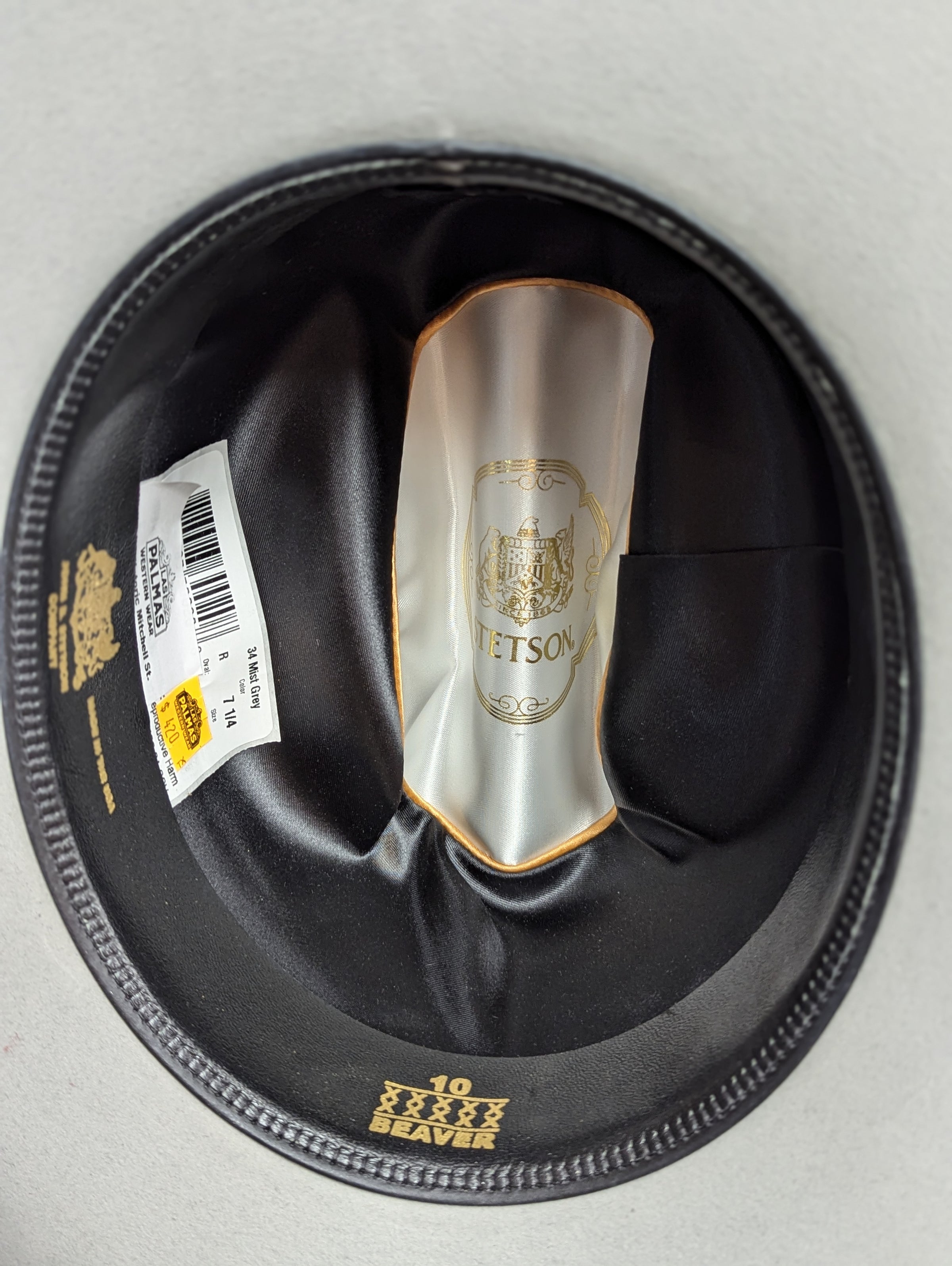 Stetson Shasta Grey Mist 10x | Las Palmas Western Wear