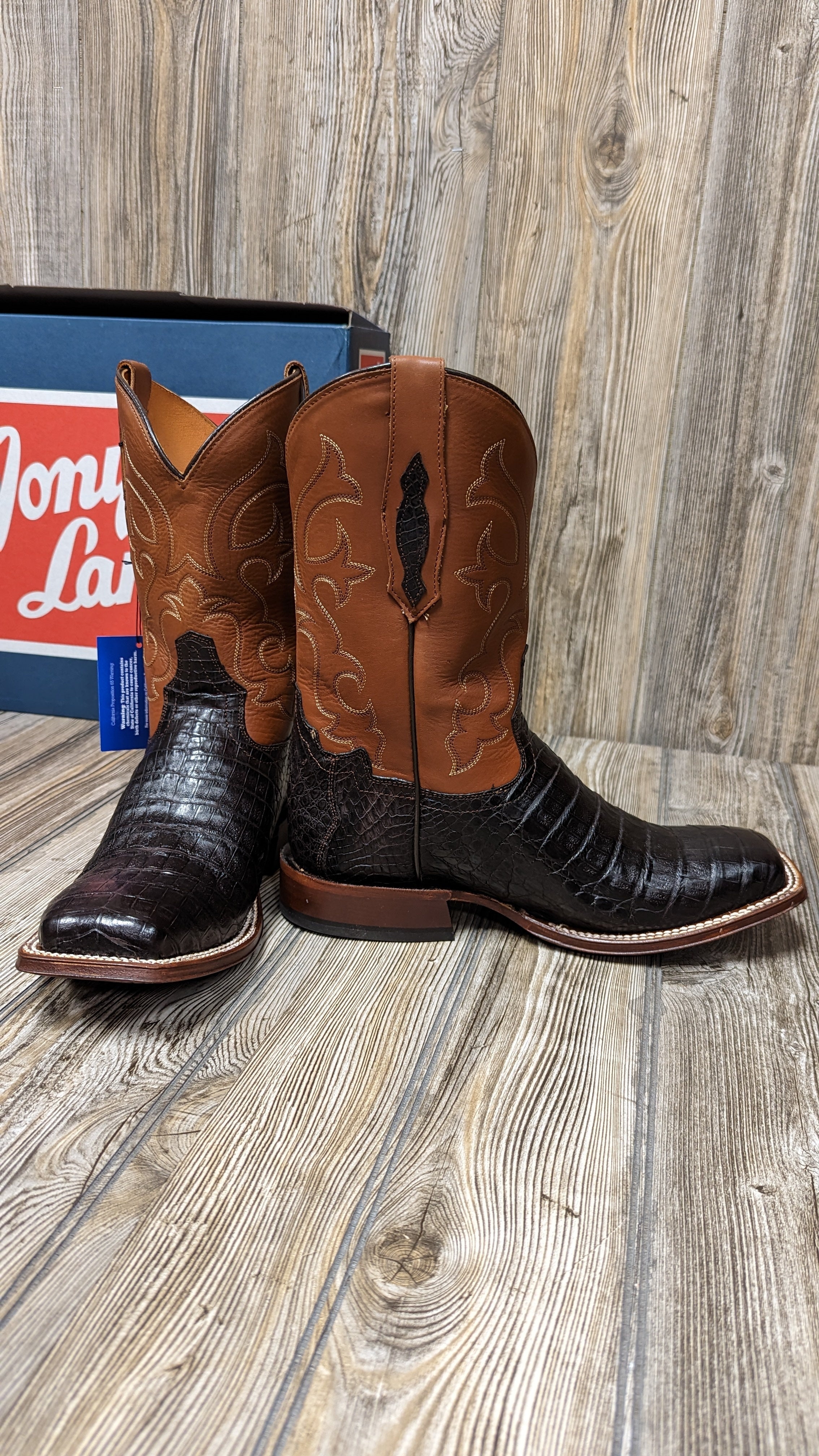 Tony lama caiman boots deals
